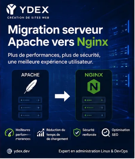 Migration d’un serveur Apache vers Nginx